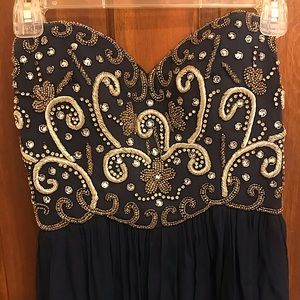 Navy Prom Dress